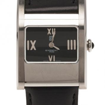 Givenchy Black Stainless Steel Classic Women's Wristwatch 25MM