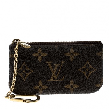 Pre Owned Louis Vuitton Monogram Canvas Key Pouch