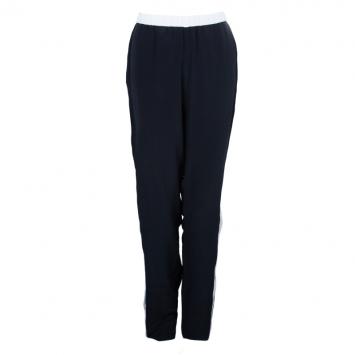 Prabal Gurung Contrast Striped Silk Pants S