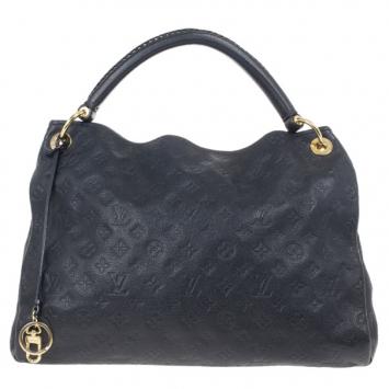 Louis Vuitton Black Empreinte Artsy Hobo MM