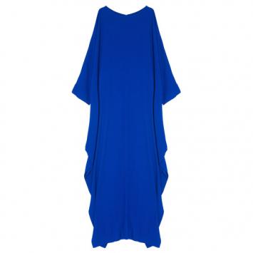Elie Saab Georgette Long Kaftan L