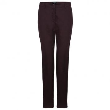 Pre Owned Chanel Brown Flare Trousers M