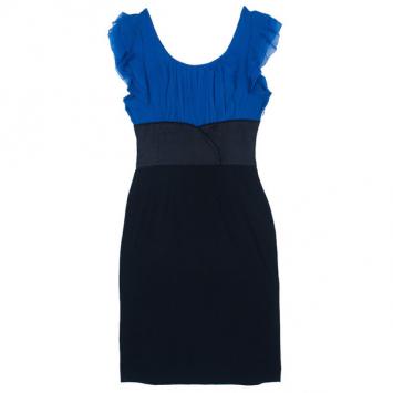 Catherine Malandrino Color-block Sheath Dress S