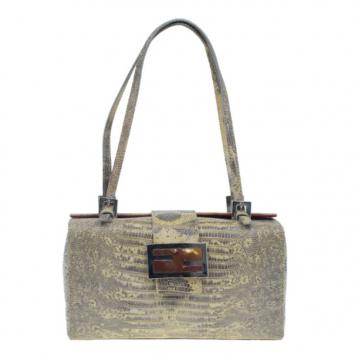Fendi Lizard Box Bag