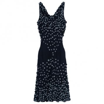 Diane Von Furstenberg Englar Patch Dress M