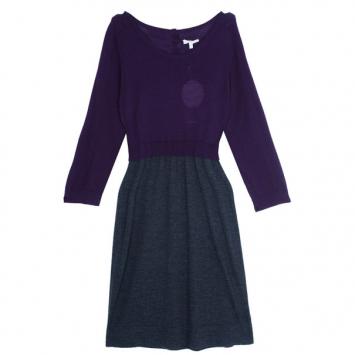 Paule Ka Colorblock Knit Dress L
