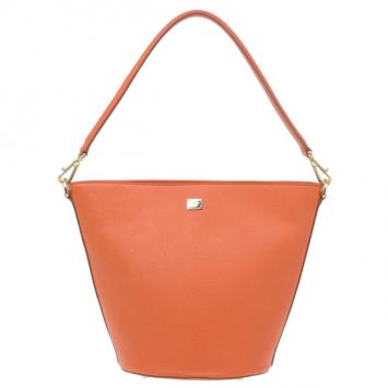 Dolce and Gabbana Orange Bucket Hobo
