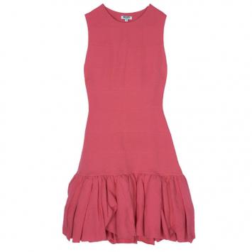 Kenzo Pink Drop Waist Panel Dress S