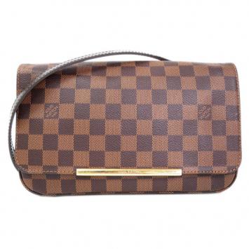 Louis Vuitton Damier Ebene Hoxton Shoulder Bag PM