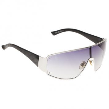 Pre Owned Gucci Black GG Shield Sunglasses