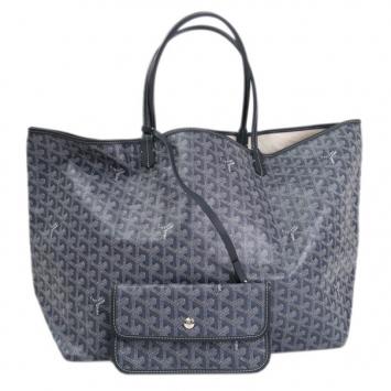 Goyard Grey Canvas Saint Louis Tote GM