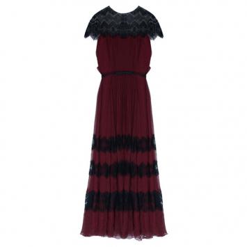 Tadashi Shoji Dantelle Layered Dress XL