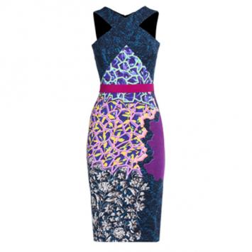Peter Pilotto LN Printed Midi Dress S