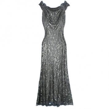 Tadashi Shoji Sequin Embellished Gown M