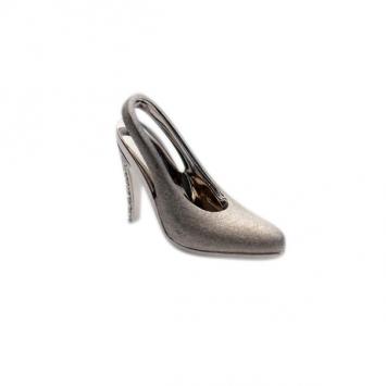 Alfieri & St. John Diamond and White Gold Shoe Pendant