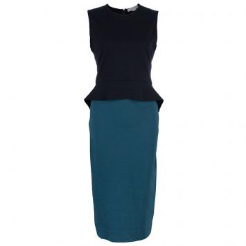 Stella McCartney Color-block Midi Dress L