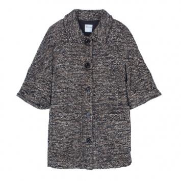 RED Valentino Brown Tweed Short Jacket M