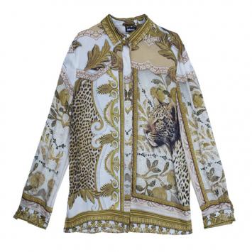 Just Cavalli Printed Shirt M