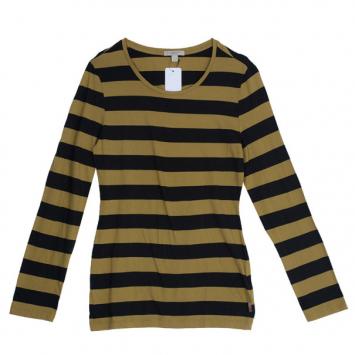Burberry Striped Long Sleeve T-Shirt M