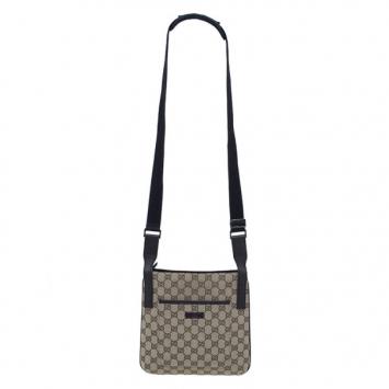 Gucci Beige Original GG Canvas Messenger Bag