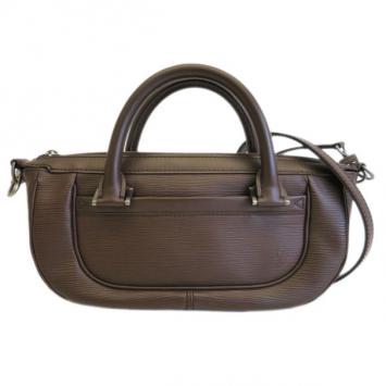 Louis Vuitton Epi Brown Leather Dhanura Tote PM