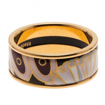 Frey Wille Gold-Plated Ring Size 53