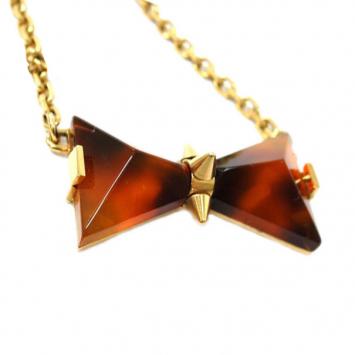 Louis Vuitton Spiky Bow Necklace