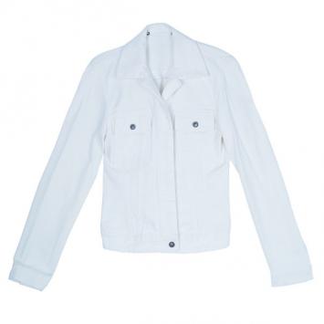Gucci White Denim Jacket M