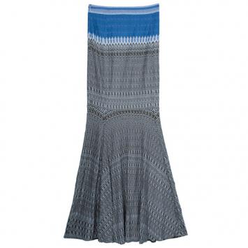 Missoni Long Woven Multicolor Skirt S