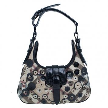 Burberry Nova Check Brooke Hobo