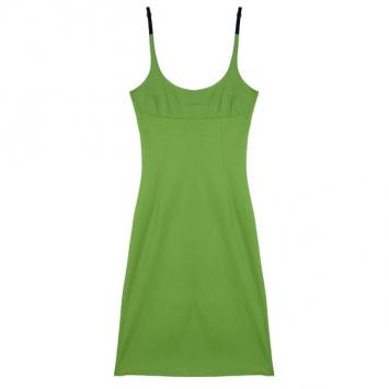 D and G Lime Green Sheath Dress M