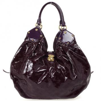 Louis Vuitton Limited Edition Bordeaux Patent Leather Surya XL Bag
