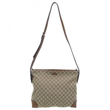 Gucci Original GG Canvas Large Messenger Bag