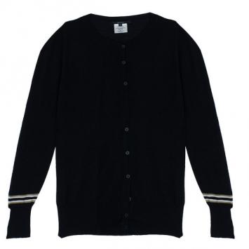 Gucci Black Wool Cardigan M
