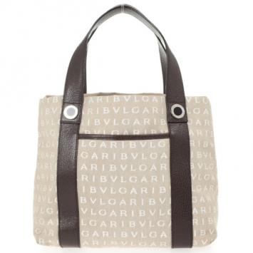 Bvlgari Logo Small Tote Bag