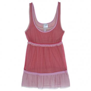Chanel Mesh Pink Top S