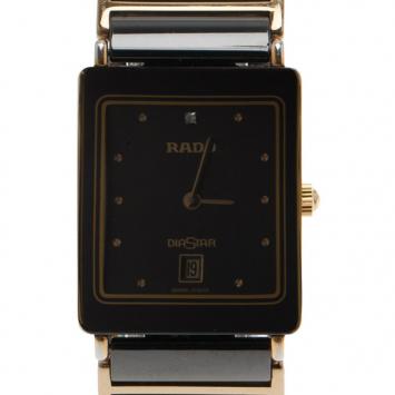 Rado Black Integral DiaStar Women's Wristwatch 24MM