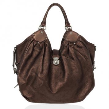 Louis Vuitton Bronze Mahina Leather XL Hobo 