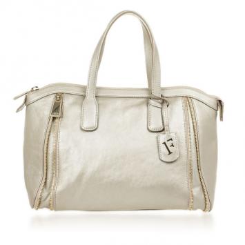 Furla Onyx Pebbled Leather 'Amazzone' Zip Hobo
