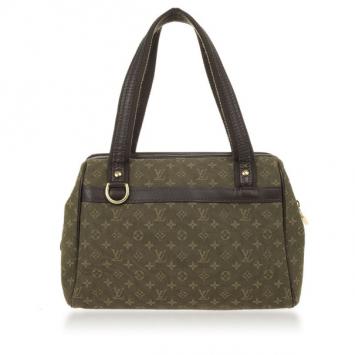 Louis Vuitton Green Monogram Mini Lin Josephine PM Bag 