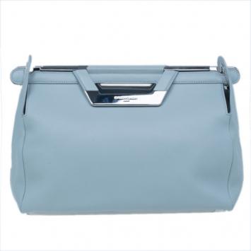 Balenciaga Blue Leather Ray Doctor Bag