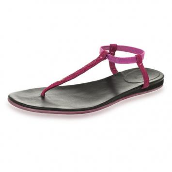 Gucci Purple Croc Embossed 'Areia' Thong Sandals Size 39