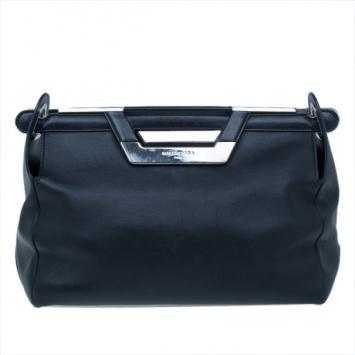 Balenciaga Black Leather Ray Doctor Bag