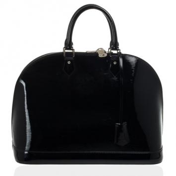 Louis Vuitton Black Epi Alma MM