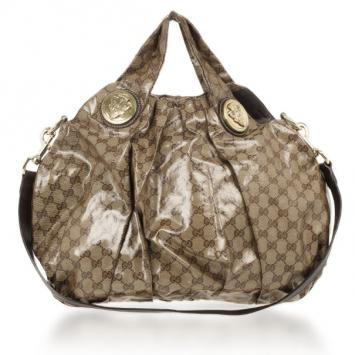 Gucci Medium Crystal Monogram Hysteria