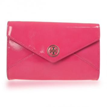 Tory Burch Robinson Small Roll Envelope Clutch