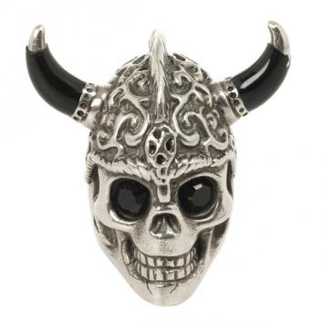 Alexander McQueen Warrior Skull Ring Size 52