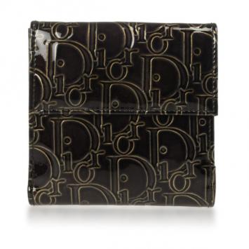 Christian Dior Patent Fold Wallet