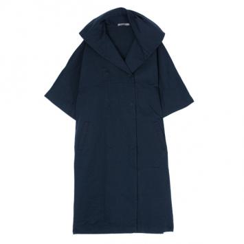 Bottega Veneta Navy Trench Coat S