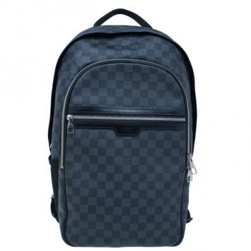 Pre Owned Louis Vuitton Damiere Graphite Michael Backpack